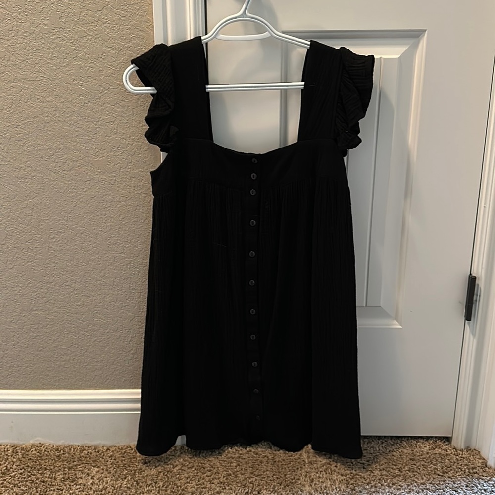 Size small Entro black babydoll dress